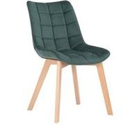 Chaise clp H. 82 cm non empilable non pliable en bois interieur vert Vert G