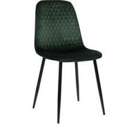 Chaise clp H. 88 cm non pliable interieur en metal vert Vert G
