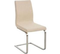 Chaise clp H. 90 cm non empilable non pliable interieur en acier beige beige G