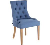 Chaise clp H. 92 cm non pliable en bois interieur bleu bleu G