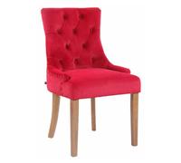 Chaise clp H. 92 cm non pliable interieur en bois rouge
