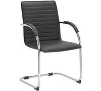 Chaise clp H. 95 cm non empilable non pliable en metal interieur noir noir G