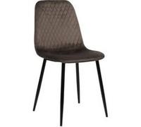 Chaise CLP interieur en metal gris H. 88 cm Gris G