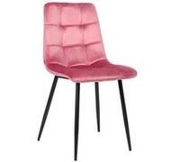 Chaise clp interieur non empilable non pliable en metal H. 88 cm rose rose G