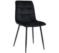 Chaise clp interieur non empilable non pliable H. 83 cm en metal noir noir G