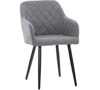 Chaise clp interieur non pliable H. 84 cm en metal gris Gris G