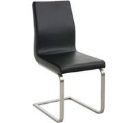 Chaise clp interieur non pliable H. 90 cm en acier noir noir G