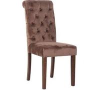 Chaise clp interieur non pliable H. 98 cm en bois marron Marron G
