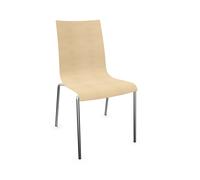 Chaise coque empilable Fina de Brunner - 6408