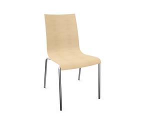 Chaise coque empilable Fina de Brunner - 6408