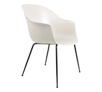 Chaise coquille avec structure conique noir Bat WxHxD 57x61x83cm