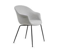 Chaise coquille entièrement rembourré avec structure conique Bat WxHxD 61x85x57cm