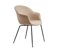 Chaise coquille entièrement rembourré avec structure conique Bat WxHxD 61x85x57cm