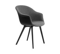 Chaise coquille revêtement frontal avec structure plastiqueBat WxHxD 61x85x57cm