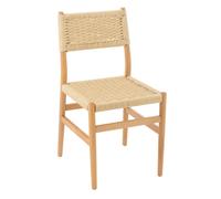 Chaise Corde en Bois "Lap" 87cm Naturel