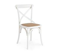 Chaise Cross Blanc