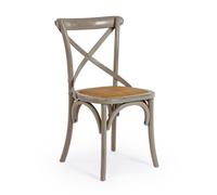 Chaise Cross Dark Grey