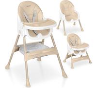 Chaise d'alimentation beige pour enfants Ricokids