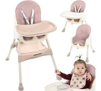 Chaise d'alimentation KRUZZEL - rose