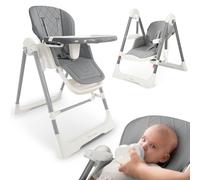 Chaise d'alimentation Nukido Elite grise