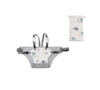 Chaise d'alimentation portable réglable avec sangle de fixation pour voyage, salle à manger, restaurant, voyage, lavable en machine