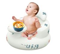 Chaise d'alimentation pour bébé avec plateau - Siège gonflable pour bébé | Siège de soutien pour bébé | Chaise d'été pour tout-petits pour s'asseoir | Canapé de soutien pour bébé de 3 à 36 mois |