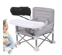 Chaise d'alimentation pour bébé pliable - booster portable pour bébé | Chaise d'appoint portable pour bébés, siège à manger avec plateau amovible, chaise de restauration de voyage pour pour intér