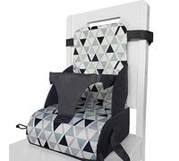 Chaise d'appoint de pour bébé, siège portable avec harnais à 3 points, se plie pour convertir sac pour enfant de 1 âge et plus, chaises de salle à manger pour l'alimentation des