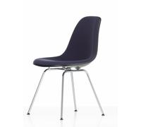 Chaise d'appoint en plastique Eames DSX entièrement rembourrée Vitra - 4055737372094