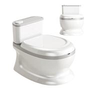 Chaise D'apprentissage De La Propreté Pour - Son Interactif, Toilettes À Chasse D'eau, Coussin Doux Confortable Pour Salle De Bain Pour Adultes, Siège D'apprentissage Adapté | Idéa