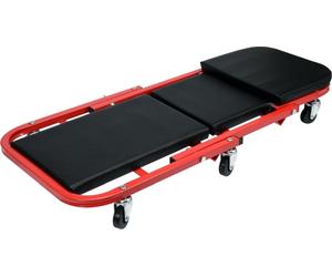 CHAISE D'ATELIER PLANCHE Ã€ ROULETTE RÃ‰PARATION AUTOMOBILE MAX 150 KG YATO
