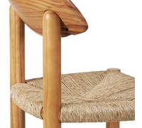 Chaise Daumiller solid golden pine frame