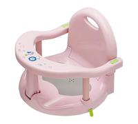 Chaise de bain pour bébé sans slip - Siège pliable, support de tasse d'aspiration | Accessoire de lavage confortable pour - Positionneur de bain sûr pour 6 18 mois de nettoyage de la douche