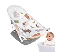 Chaise de bain pour bébé - siège pliable, fauteuil inclinable pour nourrisson | Soutien de bain portable, accessoire de douche de sécurité pour les soins aux nouveau-nés et utilisation quotidienne des