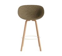 Chaise de bar avec accoudoirs Mat 75cm WxHxD 64x55x110cm