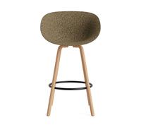 Chaise de bar avec accoudoirs Mat 75cm WxHxD 64x55x110cm