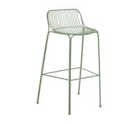 Chaise de bar de jardin Hiray 75cm WxHxD 57x96x53cm