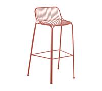 Chaise de bar de jardin Hiray 75cm WxHxD 57x96x53cm