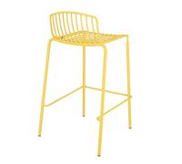Chaise de bar de jardin Mori 65cm LxWxH 49x49x81cm