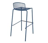 Chaise de bar de jardin Mori 75cm LxWxH 49x49x94cm