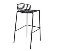 Chaise de bar de jardin Mori 75cm LxWxH 49x49x94cm
