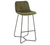 Chaise de Bar Design "Laurent" 103cm Vert
