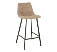 Chaise de Bar Design "Olivier" 95cm Beige