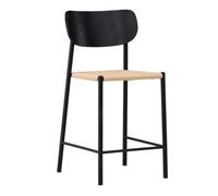 Polly Chaise de bar Noir
