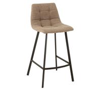 Chaise de Bar Design ""Stéphane"" 95cm Beige