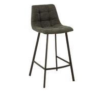 Chaise de Bar Design "Stéphane" 95cm Gris Foncé