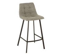 Chaise de Bar Design "Stéphane" 97cm Gris