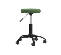 Chaise de bar en plastique H. 54 cm vert interieur
