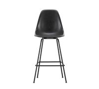 Chaise de bar haute Eames Fiberglass basic dark powder coated steel base