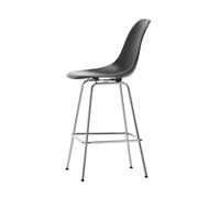 Chaise de bar haute Eames Fiberglass chromé chromed steel base